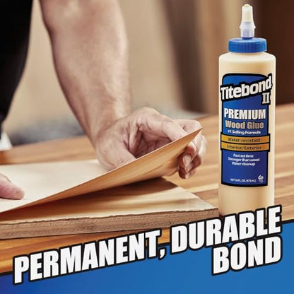 Franklin 5002 Titebond Ii Weatherproof Wood Glue, 4 Oz. - size: 4 fl oz