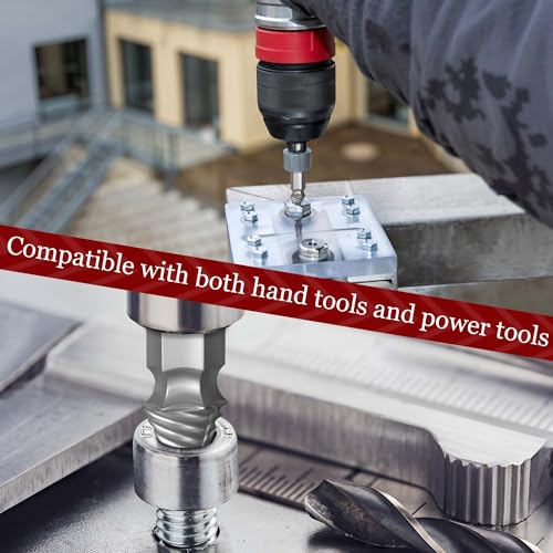 Screw Extractor Set, 10 Piece Easy Out Bolt & Screw Remover