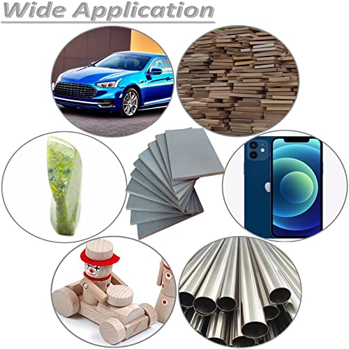 10 PCS 3000 Grit 4.5 x 5.5 Inch Sanding Sponge Set, Wet or Dry Hand Sanding Sponges Sheet, Flexible Soft Foam Sand Block for Drywall, Corner Contour, Metal Wood - style: 3000 Grit