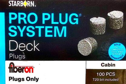 Starborn Pro Plugs for Fiberon Cabin Decking - 100 Count