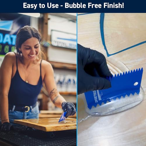TotalBoat Table Top Epoxy Resin - 2 Quart Kit for Bars and Countertops