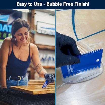 TotalBoat Table Top Epoxy Resin - 2 Quart Kit for Bars and Countertops