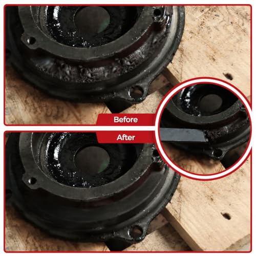 2PCS Carbide Scraper Set(1-1/4" & 5/8"),Super Gasket Scraper,Red - size: Red-1x5/8"+1x1-1/4"