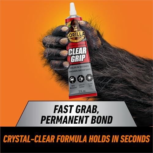 Gorilla Clear Grip Adhesive for Diamond Art & Jewelry 3 oz, 1 Pack - size: 1 - Pack