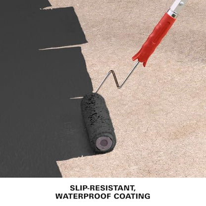 KILZ Over Armor Textured Solid Coating Resurfacer, Black Olive, 1 Gallon - color: Black Olive, style: Textured