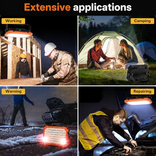 LED Work Light: Rechargeable Portable Magnetic Work Light