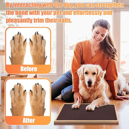 Pet Nail Self Adhesive Replacement Emery Paper, 10in*13ft, Brown - color: Brown, size: 10in*13ft