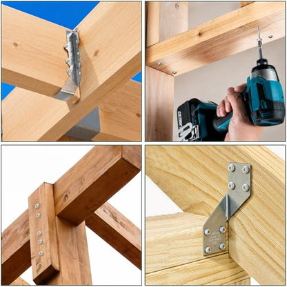 FMhotu #9 x 2-1/2" Heavy Duty Joist Hanger Screws - size: 2-1/2 Inch