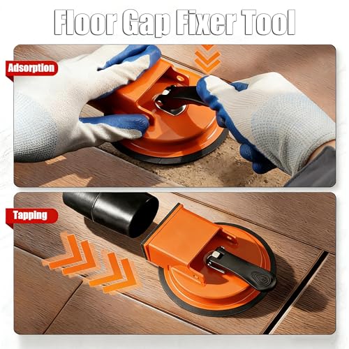 Floor Gap Fixer Tool - Heavy Duty Laminate Floor Suction Cup Repair Tool