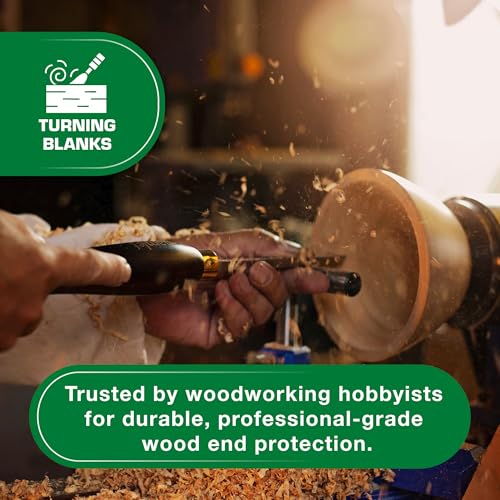 ANCHORSEAL Classic Log and Lumber End Sealer, Prevents Checking, 1 Gallon (Pack of 2) - size: 1 Gallon (Pack of 2)