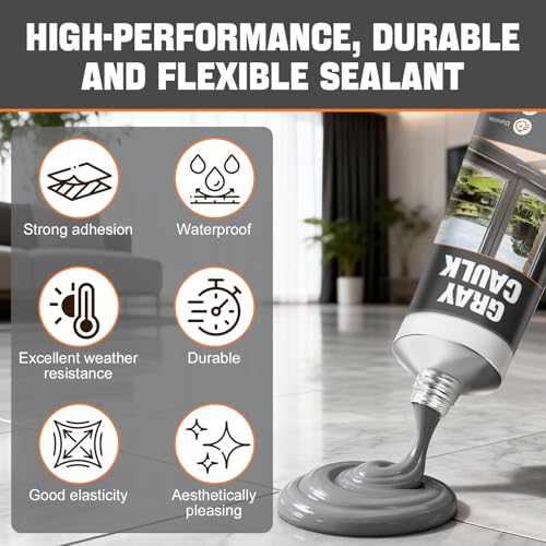 Gray Caulk, Gray Silicone Caulk, Grey Caulk, Waterproof
