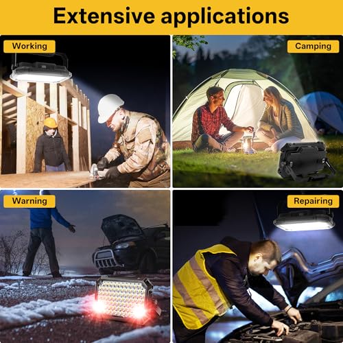 LED Work Light: Portable Rechargeable Magnetic Work Light