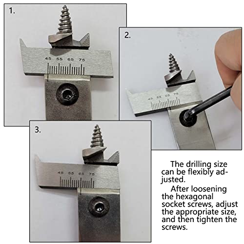 22-77mm Adjustable Spade Bit Expansive Flat Woodworking Boring Drill Bit Blades Cutters Set - style: 22-77mm