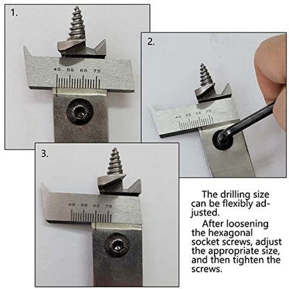 22-77mm Adjustable Spade Bit Expansive Flat Woodworking Boring Drill Bit Blades Cutters Set - style: 22-77mm