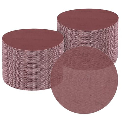 9 inch Mesh Sanding Discs 240 Grit 25Pcs Sandpaper for Drywall - style: 240 Grit