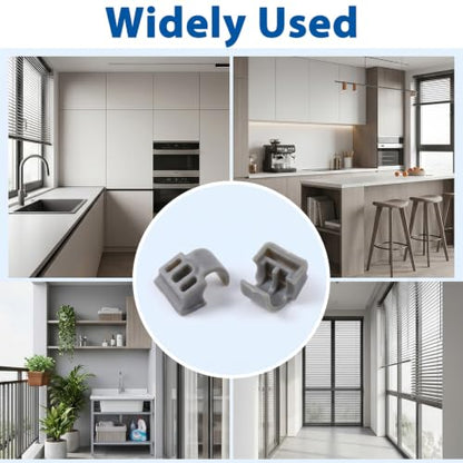 50Pcs Cabinet Restrictor Clips 86 Degree Angle Restrictor Restriction Clips