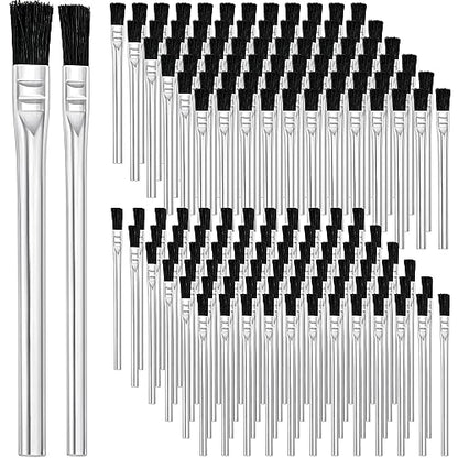 Mifoci 144 Pcs Acid Brush, Flux Brushes Bulk,1/2, 3/8 Inch Wide - size: 1/2 Inch, 3/8 Inch Wide