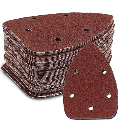 Mouse Detail Sander Sandpaper, 180 Grit, 50 Pcs - size: 180 Grit - 50 Pcs