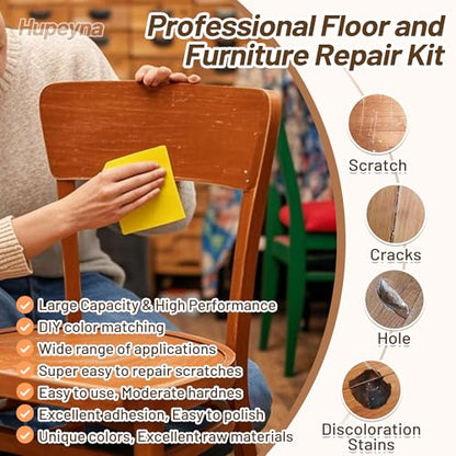 Hupeyna Wood Repair Kit, Wood Furniture Repair Kit - Natural Wood Series - color: Natural Wood Series