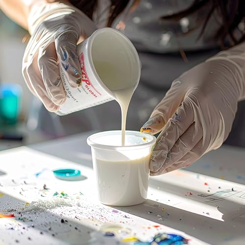 Custom Shop Paint Mixing Cups, 64-Ounce, 12 Pack, Plastic Measuring Cups