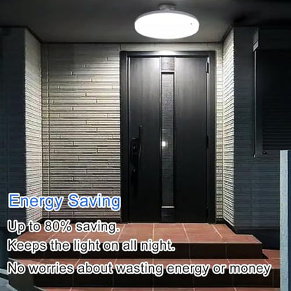 NCBCNB E27 UFO Garage Light Bulbs 195W Equivalent Efficient 30W 5.7Inch 2700LM, LED Light Bulbs, 6500K Daylight White Light E27/26 Standard Base, 50000 Hours Lifespan for Hallway Bedroom Home Garage - size: 6 Inch
