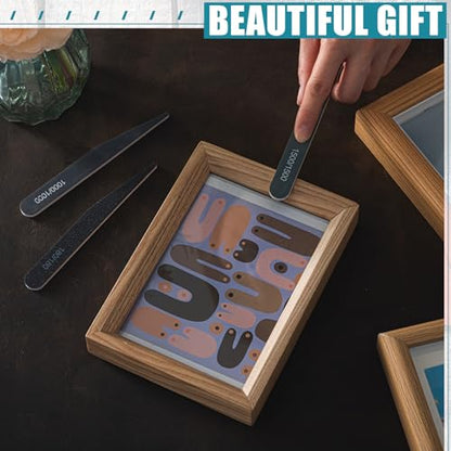 Honoson 20 Pcs Sanding Sticks Model, Low and High Grits, Stylish Style - style: Stylish Style
