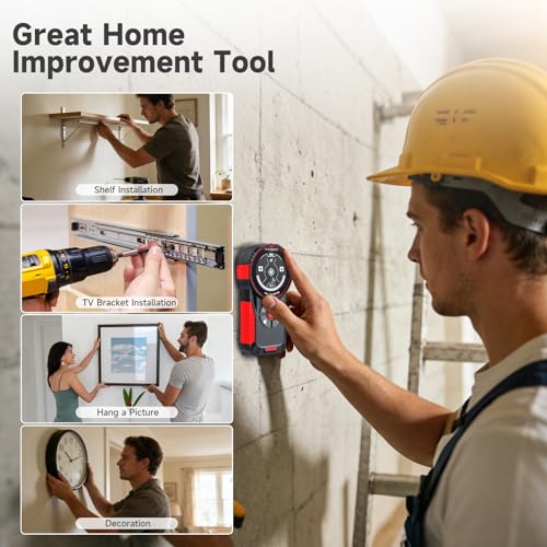 Stud Finder Wall Scanner - Rechargeable Stud Finder Tool
