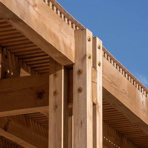 FMhotu Lag Screws, 5/16" x 3" Structural Screws - size: 5/16" x 3"