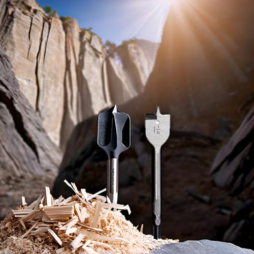 1 1/4 inch Wood Spade Drill Bit Wood Paddle Flat Bit 3 PCS
