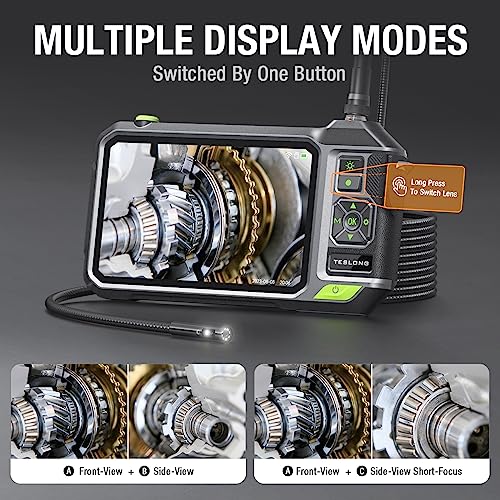 Teslong NTS700 Triple Lens Borescope with 7" 720P IPS Screen