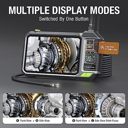 Teslong NTS700 Triple Lens Borescope with 7" 720P IPS Screen