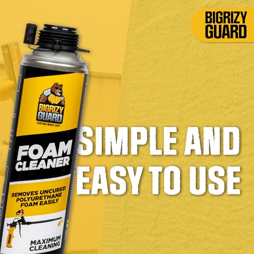 Spray Foam Gun Cleaner 16.9 Fl oz, Dissolves Uncured Expanding Foam, 1 Pack - size: 1 Pack, style: Foam Cleaner