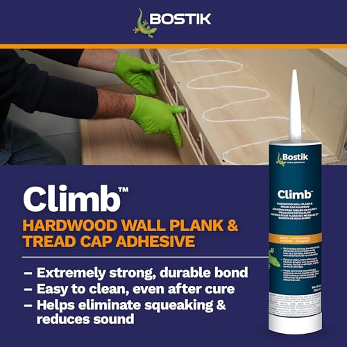 BOSTIK Climb 10.1oz Premium Adhesive Glue for Medium Floor & - 1 Cartridge