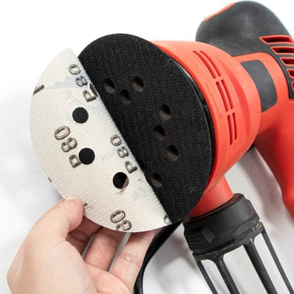 100 Pcs 5 inch Wet Dry Sanding Discs 2000 Grit 8 Hole Hook and Loop - style: 100 Pcs-2000 Grit