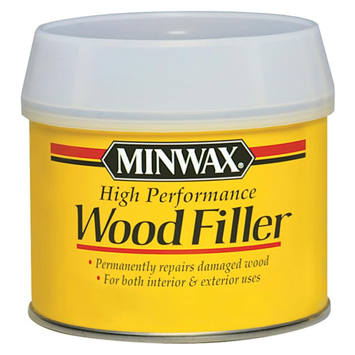 6-Pack of 12 oz Minwax 21600 High Performance Two-Part Wood Filler