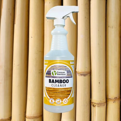 FOREVER BAMBOO Multi-Purpose Bamboo Maintenance Spray & Cleaning Spray, 32 Fl Oz - color: Transparent