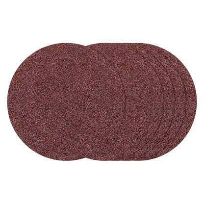 10Pcs Sanding Discs 2Inch 40Grit Hook and Loop Sandpapers Red - size: 2 Inch(40 Grit)