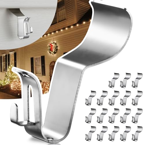 Siding Clips, (18 Pack) Stainless Steel Siding Hook Hanging Outdoor - size: 18 Pack
