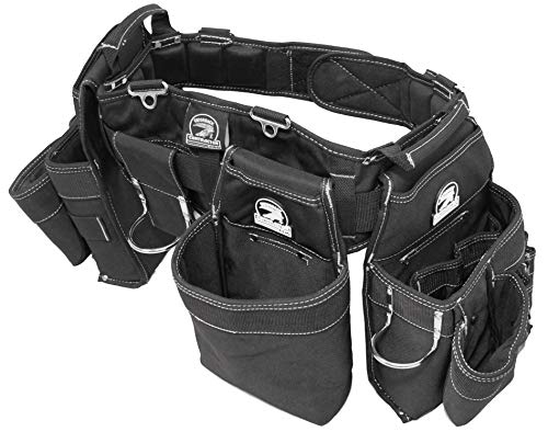 Gatorback B145 Carpenter & Framer Triple Tool Belt Combo, 2XL - size: 2XL 45"-49"