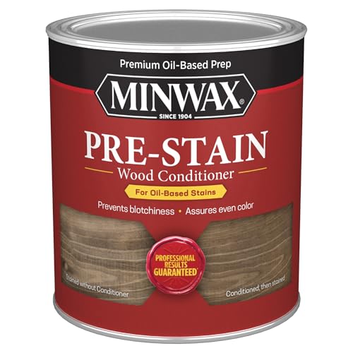Minwax Pre-Stain Wood Conditioner, Clear, 1 Quart - size: Quart