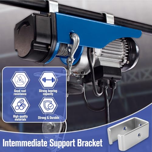 10-Pack 1-5/8" Strut Channel Trolley Track Hanger Bracket