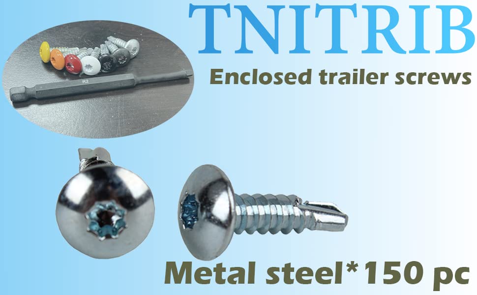Trailer Exterior Self Tapping Screws OEM #10 x 3/4-150 Pack