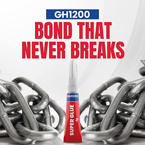 4 Gram x 8 Strong Super Glue All Purpose with Anticlog Cap. Super Fast & Strong Adhesive superglue, Cyanoacrylate Glue for Hard Plastics, DIY Crafts and Many More - style: 4Gx8