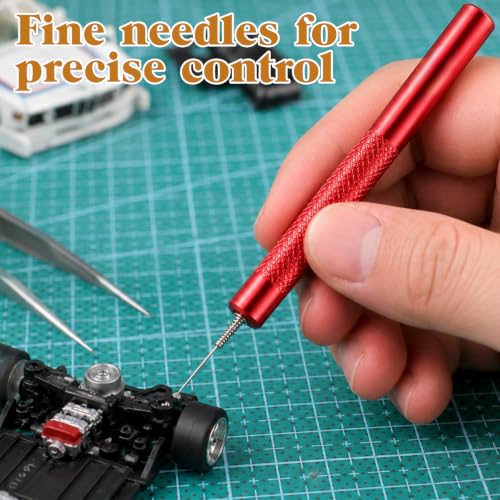 3 PCS Precision Glue Applicator Mini Metal Glue Applicator Needle