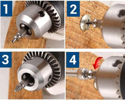 Screw Extractor Set, 22 Pieces Broken Screw Extractor Kit with Magnetic Extension Bit Holder and Socket Adapter, High-Speed Steels, Screw Remover for Screws