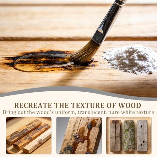 Oxalic Acid Wood Bleach 1 LB - Powerful Wood Stain Remover for Furniture, Decks & Hardwood Floors | Fast-Acting Powder Formula Restores Boats, Antiques & Outdoor Wooden | Safe & Effective