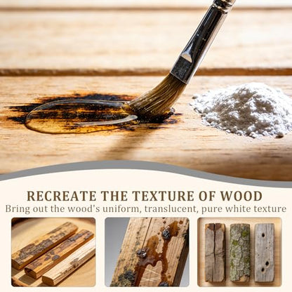 Oxalic Acid Wood Bleach 1 LB - Powerful Wood Stain Remover for Furniture, Decks & Hardwood Floors | Fast-Acting Powder Formula Restores Boats, Antiques & Outdoor Wooden | Safe & Effective
