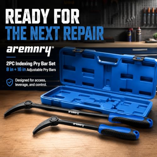 Indexing Pry Bar Set for Auto Engine Suspension Alignment Repair - size: 2-Piece Set