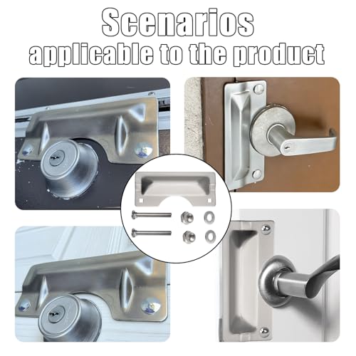 U 9496 Latch Guard Plate Cover Fit for Prime-Line Door Latch Guard, 3" x 7"
