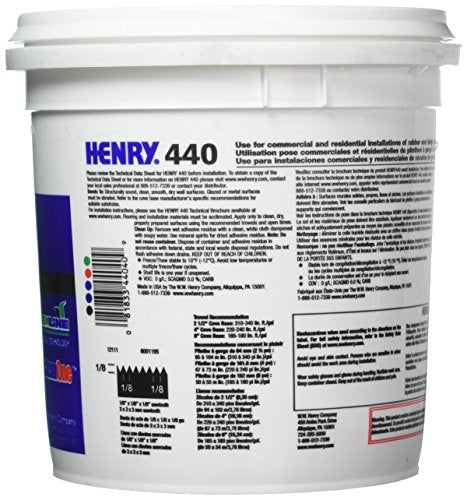 Henry, WW Company 12111 12111 GAL Cove Base Adhesive